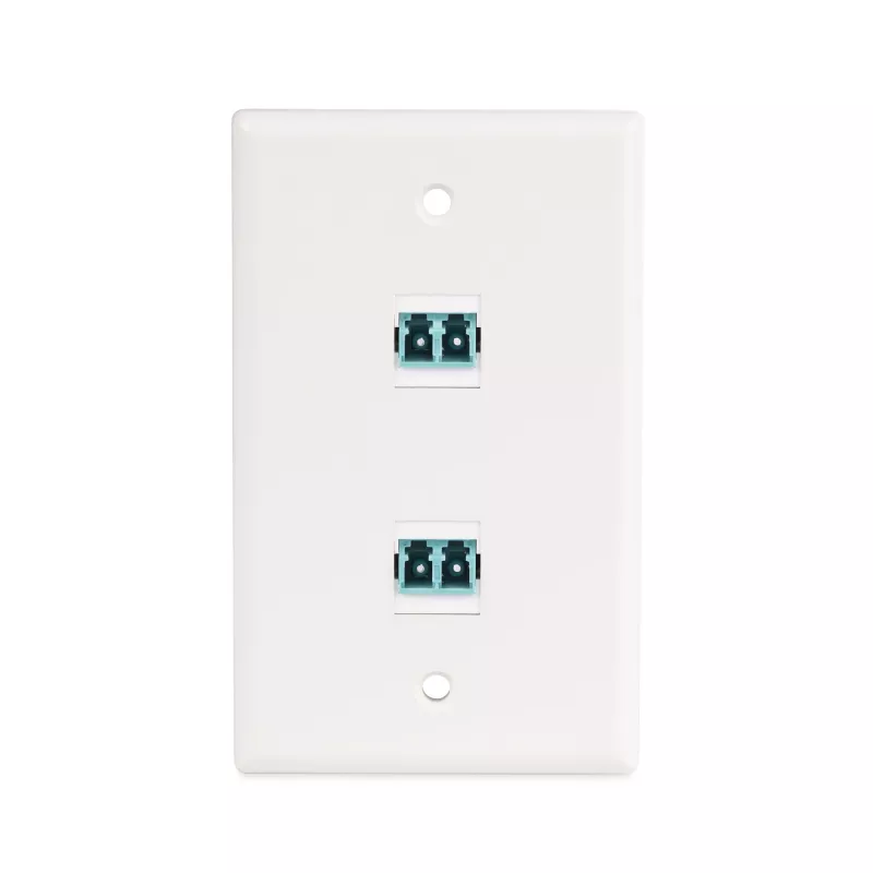 Acoplador StarTech.com LC a LC, acoplador de fibra óptica LC, conector hembra LC/UPC keystone, acoplador de fibra óptica LC keystone dúplex para panel de parcheo