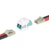 Acoplador StarTech.com LC a LC, acoplador de fibra óptica LC, conector hembra LC/UPC keystone, acoplador de fibra óptica LC keystone dúplex para panel de parcheo