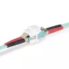 Acoplador StarTech.com LC a LC, acoplador de fibra óptica LC, conector hembra LC/UPC keystone, acoplador de fibra óptica LC keystone dúplex para panel de parcheo