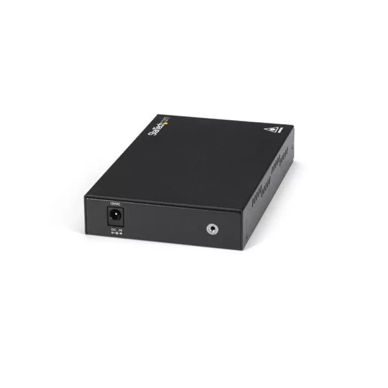 StarTech.com Convertidor de medios Gigabit Ethernet de cobre a fibra óptica - SM LC - 10 km