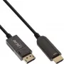 InLine Cable convertidor DisplayPort a HDMI AOC, 4K/60Hz, negro, 15m