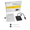 StarTech.com Adaptador USB 3.0 a doble HDMI, convertidor USB a 2x monitor HDMI para Windows (sin soporte para macOS/ChromeOS/Linux) - TAA