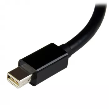 StarTech.com Adaptador Mini DisplayPort a DVI - Convertidor Mini DP a DVI-D - Vídeo 1080p - mDP o Thunderbolt 1/2 Mac/PC a monitor DVI - Adaptador dongle compacto mDP 1.2 a DVI Single-Link