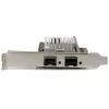 StarTech.com Tarjeta de red de fibra 10G de 2 puertos con SFP+ abierto - PCIe, chipset Intel
