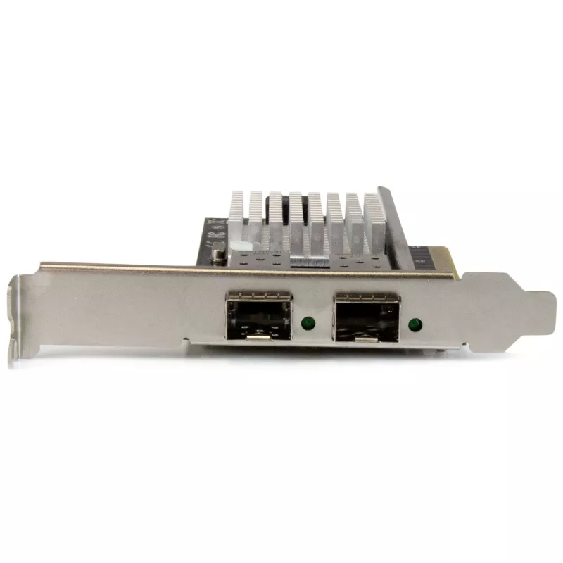 StarTech.com Tarjeta de red de fibra 10G de 2 puertos con SFP+ abierto - PCIe, chipset Intel