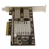 StarTech.com Tarjeta de red de fibra 10G de 2 puertos con SFP+ abierto - PCIe, chipset Intel