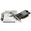 StarTech.com Tarjeta de red de fibra 10G de 2 puertos con SFP+ abierto - PCIe, chipset Intel