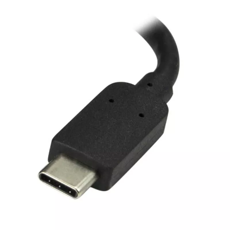 StarTech.com Adaptador USB C a HDMI 2.0 con Power Delivery - Convertidor de vídeo USB Type-C a HDMI 4K 60Hz - Puerto de carga pasante PD de 60W - Compatible con Thunderbolt 3 - Negro
