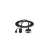 StarTech.com Cable convertidor activo HDMI a VGA de 1,9 m - Adaptador HDMI a VGA - 1920x1200 o 1080p