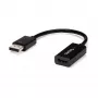 StarTech.com DP2HD4KS adaptador activo de DisplayPort 1.2 a HDMI, 4K 30 Hz, vídeo y audio, 0,15 m
