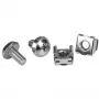 StarTech.com Tornillos para rack M6 y tuercas jaula M6 – Pack de 20