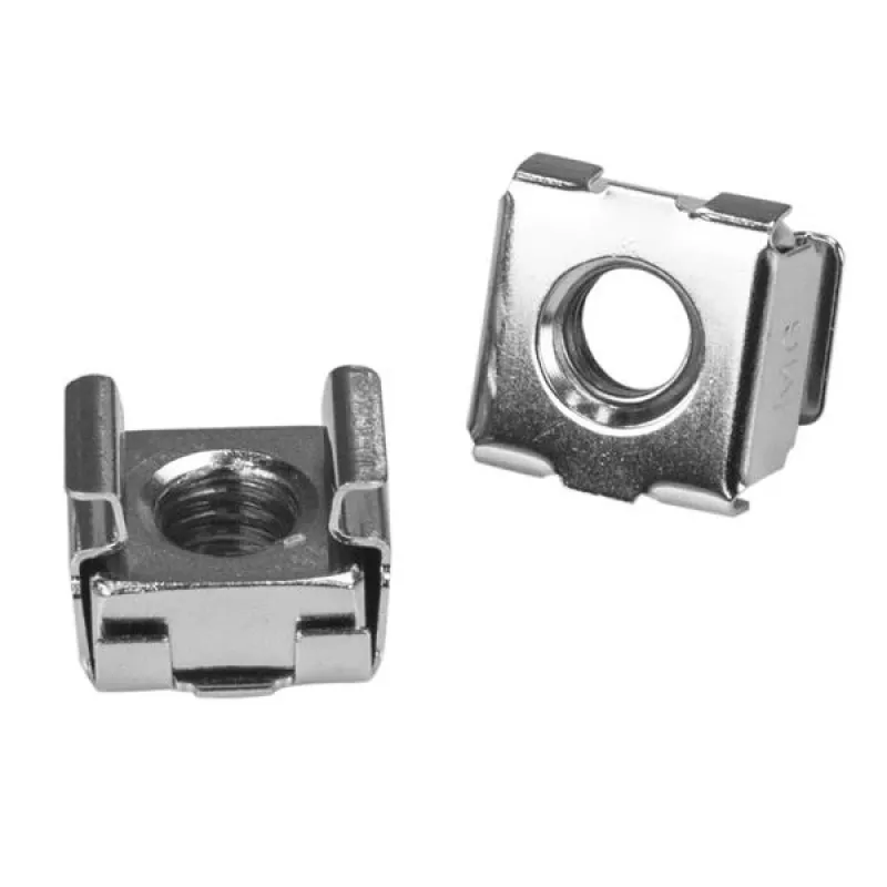 StarTech.com Tornillos para rack M6 y tuercas jaula M6 – Pack de 20