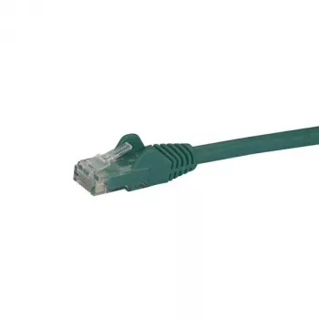 StarTech.com Cable Ethernet CAT6 de 2m – Verde Cable Ethernet Gigabit CAT 6 – 250 MHz 100 W PoE RJ45 UTP Cable de red/parcheo con protección de lengüeta y alivio de tensión probado individualmente