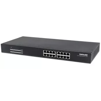 Switch no gestionado Intellinet 16 puertos Gigabit Ethernet PoE+