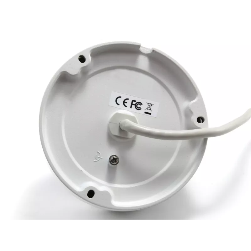LevelOne GEMINI Cámara IP de red fija tipo domo, 4 megapíxeles, H.265, 802.3af PoE, LED IR, interior/exterior