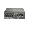 StarTech.com Convertidor de medios de fibra SC multimodo (MM) para redes 10/100/1000 – alcance de 550 m – Gigabit Ethernet – 850 nm – dúplex completo