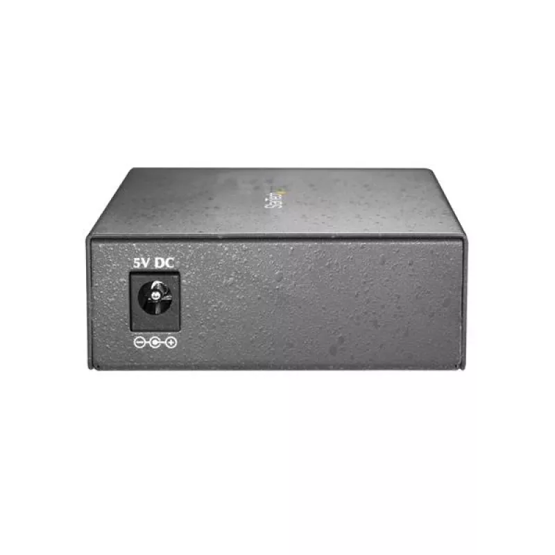StarTech.com Convertidor de medios de fibra SC multimodo (MM) para redes 10/100/1000 – alcance de 550 m – Gigabit Ethernet – 850 nm – dúplex completo