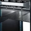 StarTech.com CABSHELF22V bandeja fija ventilada 2U para rack de servidor, 19″, 22″ (55,9 cm) de profundidad, hasta 22 kg, acero, negra