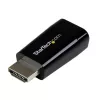 StarTech.com Adaptador convertidor HDMI a VGA compacto - ideal para Chromebooks, ultrabooks y portátiles – 1920x1200/1080p