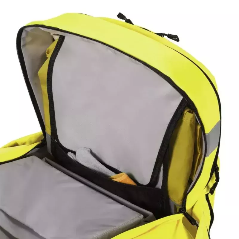 Mochila DICOTA Hi-Vis amarilla certificación EN ISO 20471:2013