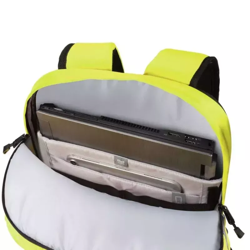Mochila DICOTA Hi-Vis amarilla certificación EN ISO 20471:2013