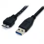 StarTech.com Cable SuperSpeed USB 3.0 de 0,5 m (1,5 pies) negro A a Micro B - M/M