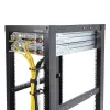 StarTech.com Gancho en D para gestión de cables de rack de servidor vertical de 1U - 5,7 x 10 cm (2,2 x 3,9