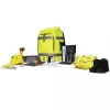 Mochila DICOTA Hi-Vis amarilla polietileno tereftalato (PET) poliuretano termoplástico (TPU)