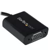 StarTech.com Adaptador USB-C a VGA - negro - 1080p - convertidor de vídeo para tu MacBook Pro - dongle de pantalla USB C a VGA - la versión actualizada es CDP2VGAEC
