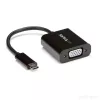 StarTech.com Adaptador USB-C a VGA - negro - 1080p - convertidor de vídeo para tu MacBook Pro - dongle de pantalla USB C a VGA - la versión actualizada es CDP2VGAEC