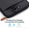 StarTech.com Adaptador USB-C a VGA - negro - 1080p - convertidor de vídeo para tu MacBook Pro - dongle de pantalla USB C a VGA - la versión actualizada es CDP2VGAEC