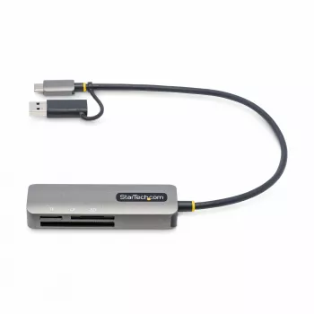StarTech.com FCREADMICRO3V2 Lector de tarjetas USB 3.2 Gen 1 (3.1 Gen 1) Type-C Gris