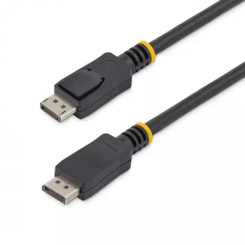 StarTech.com Cable DisplayPort 1.2 de 1m – Cable DisplayPort 4K x 2K Ultra HD certificado por VESA – Cable DP a DP para monitor – Cable de vídeo/display DP – Conectores DP con enclavamiento
