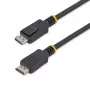 StarTech.com DISPL5M cable DisplayPort 1.2 de 5 m, 4K x 2K, HBR2, con conectores de bloqueo, macho/macho, negro