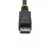 StarTech.com DISPL5M cable DisplayPort 1.2 de 5 m, 4K x 2K, HBR2, con conectores de bloqueo, macho/macho, negro