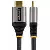 StarTech.com Cable HDMI 2.1 de 12ft (4m) 8K - Cable HDMI Ultra High Speed certificado 48 Gbit/s - 8K 60Hz/4K 120Hz HDR10+ eARC - Cable HDMI Ultra HD 8K - Monitor/TV/Display - Funda de TPE flexible