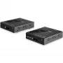 StarTech.com Extensor KVM HDMI sobre red IP - HDMI 4K 30Hz 2.0 y USB sobre IP LAN o cable Ethernet Cat5e/Cat6 (100m/330ft) - Kit extensor transmisor/receptor de switch/consola KVM remoto