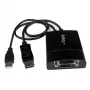 StarTech.com Adaptador activo DisplayPort a DVI Dual Link - Adaptador convertidor de vídeo DisplayPort a DVI-D 2560x1600 60Hz - DP 1.2 a monitor DVI - Alimentación por USB - Conector DP con bloqueo