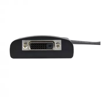 StarTech.com Adaptador activo DisplayPort a DVI Dual Link - Adaptador convertidor de vídeo DisplayPort a DVI-D 2560x1600 60Hz - DP 1.2 a monitor DVI - Alimentación por USB - Conector DP con bloqueo