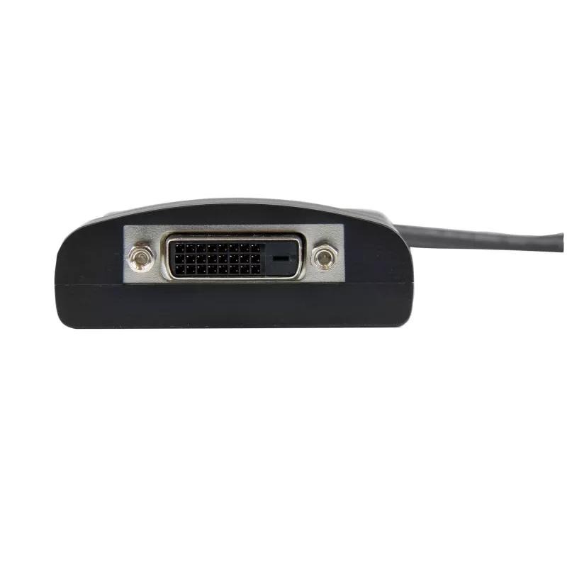StarTech.com Adaptador activo DisplayPort a DVI Dual Link - Adaptador convertidor de vídeo DisplayPort a DVI-D 2560x1600 60Hz - DP 1.2 a monitor DVI - Alimentación por USB - Conector DP con bloqueo