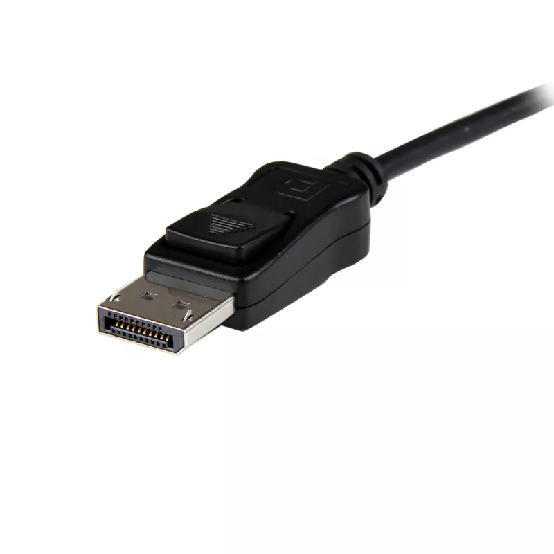 StarTech.com Adaptador activo DisplayPort a DVI Dual Link - Adaptador convertidor de vídeo DisplayPort a DVI-D 2560x1600 60Hz - DP 1.2 a monitor DVI - Alimentación por USB - Conector DP con bloqueo