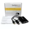 StarTech.com Adaptador activo DisplayPort a DVI Dual Link - Adaptador convertidor de vídeo DisplayPort a DVI-D 2560x1600 60Hz - DP 1.2 a monitor DVI - Alimentación por USB - Conector DP con bloqueo