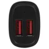 StarTech.com Cargador de coche USB de doble puerto – 24 W/4,8 A – Negro, Coche, Mechero, 5 V, Negro