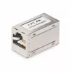StarTech.com Acoplador RJ45 apantallado, acoplador Cat6a en línea, conector hembra a conector hembra (F/F), asignación de pines T568B, extensión de cable Ethernet apantallado