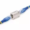 StarTech.com Acoplador RJ45 apantallado, acoplador Cat6a en línea, conector hembra a conector hembra (F/F), asignación de pines T568B, extensión de cable Ethernet apantallado