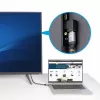 Adaptador HDMI 2.0 en ángulo recto StarTech.com, conector macho a conector hembra, ahorrador de puerto HDMI en ángulo horizontal de 90 grados, 4K 60Hz, extensión de conexión HDMI de alta velocidad, M/H
