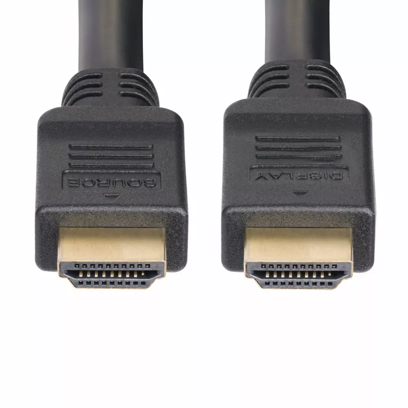 Cable HDMI 2.0 activo StarTech.com de 15 m (49,2 ft), CMP, certificado Plenum, cable HDMI de alta velocidad, 4K 60Hz, HDR10/HDCP 2.2/ARC, cable HDMI CMP para empotrar en pared