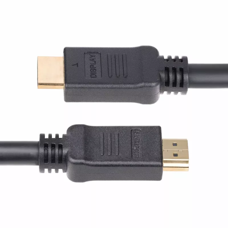 Cable HDMI 2.0 activo StarTech.com de 10 m (32.8ft), CMP, clasificación Plenum, cable HDMI de alta velocidad, 4K 60Hz, HDR10/HDCP 2.2/ARC, cable HDMI CMP para empotrar en pared