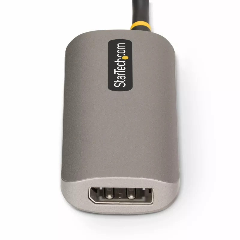 Cable adaptador HDMI a DisplayPort StarTech.com de 1 ft (30 cm), 8K 60Hz, convertidor de vídeo activo HDMI 2.1 a DP 1.4, alimentación por bus USB con cable incluido