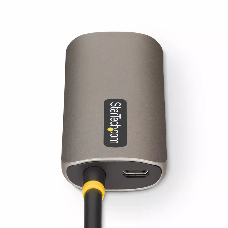 Cable adaptador HDMI a DisplayPort StarTech.com de 1 ft (30 cm), 8K 60Hz, convertidor de vídeo activo HDMI 2.1 a DP 1.4, alimentación por bus USB con cable incluido